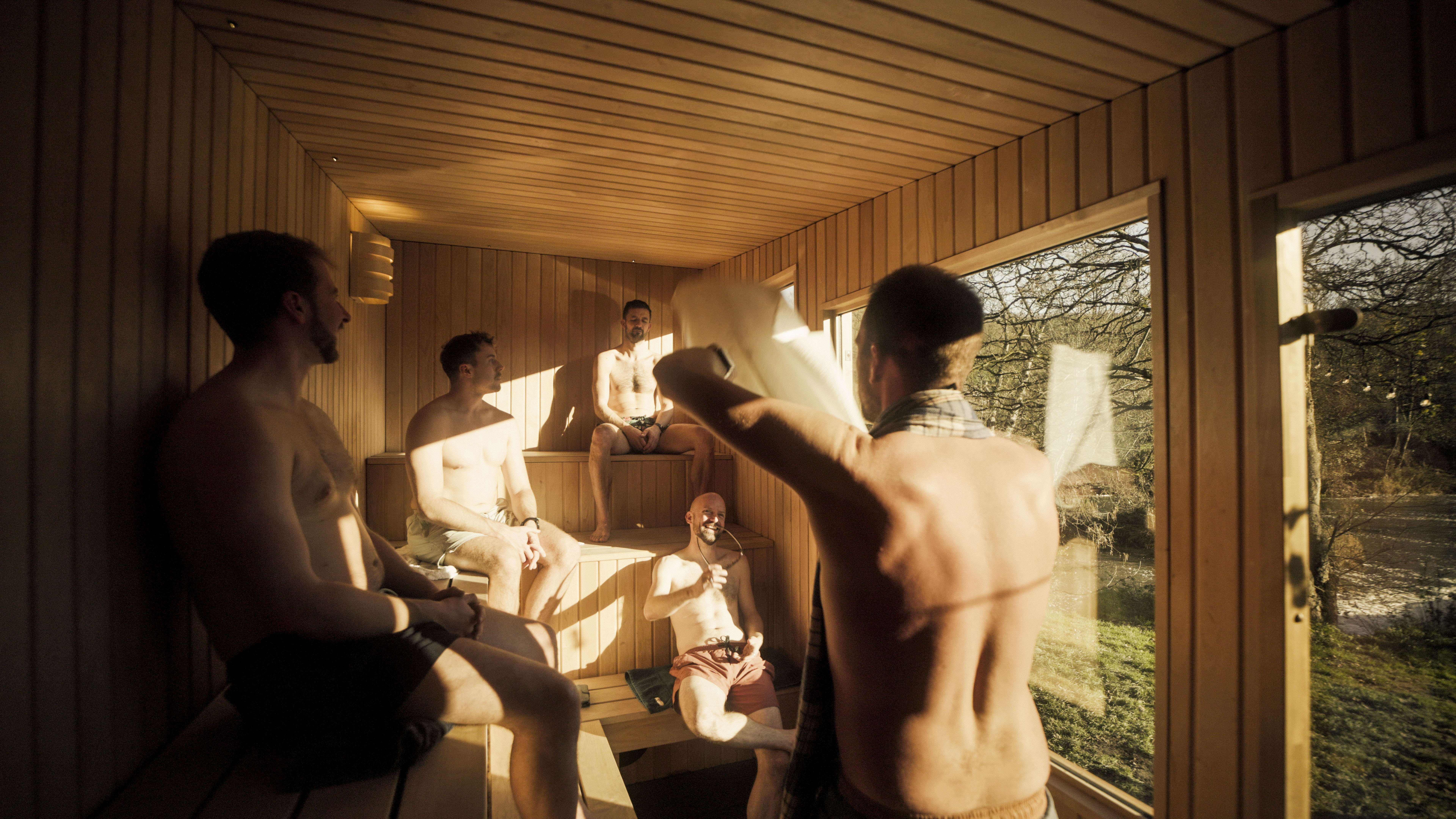 Sauna at Picaroon.